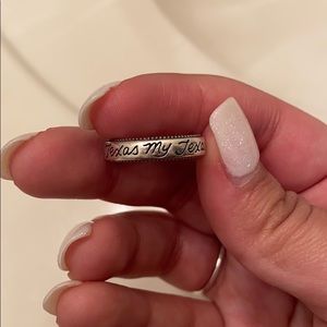 James avery “my texas my texas” ring